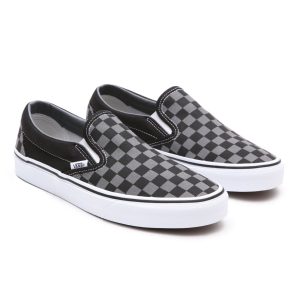 Vans Slip-On ‘Black Pewter Checkerboard’ Black/Pewter (VN000EYEBPJ)