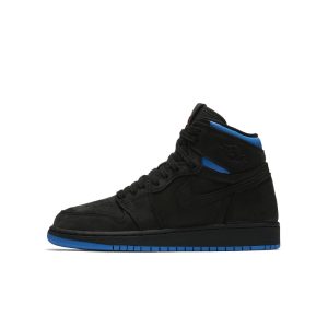 Air Jordan Nike AJ 1 Retro High OG Quai 54 Q54 Black/University Red/Italy Blue (GS) (AH1041-054)