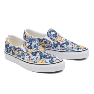 VANS Floral Classic Slip-on Schoenen  Blauw (VN000XG8AS2)