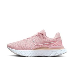 Nike React Infinity Run Flyknit 3en voor dames (straat) Roze (DD3024-600)