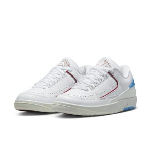 Air Jordan 2 Retro Low Wit/Dark Powder Blue/Sail/Gym Red (DX4401-164)