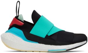 Y-3 Black & Blue Ultraboost 22 Low-Top Sneakers (GX1073)