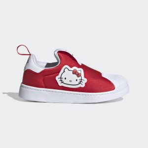 adidas Hello Kitty Superstar 360 Vivid Red / Cloud White / Core Black (GY9211)