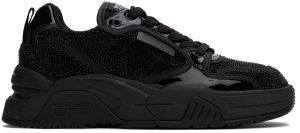 Versace Jeans Couture Black Stargaze Sneakers (E72YA3SF8 EZS272)