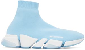 Balenciaga Blue Speed 2.0 Sneakers (654020-W2DI2-4190)