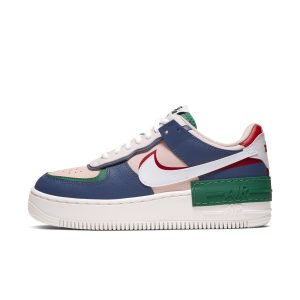 Nike Womens WMNS Air Force 1 Shadow Mystic Navy Echo Pink (CI0919-400)