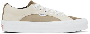 Vans Beige & Brown UA OG Lampin LX Sneakers (VN0A7Q4U92H)
