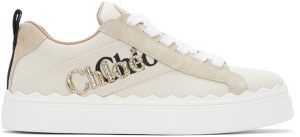 Chloé Black Canvas Lauren Sneakers (CHC21U108Q7)