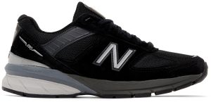New Balance 990v5 Made In USA ‘Black’ Black/Silver (M990BK5)