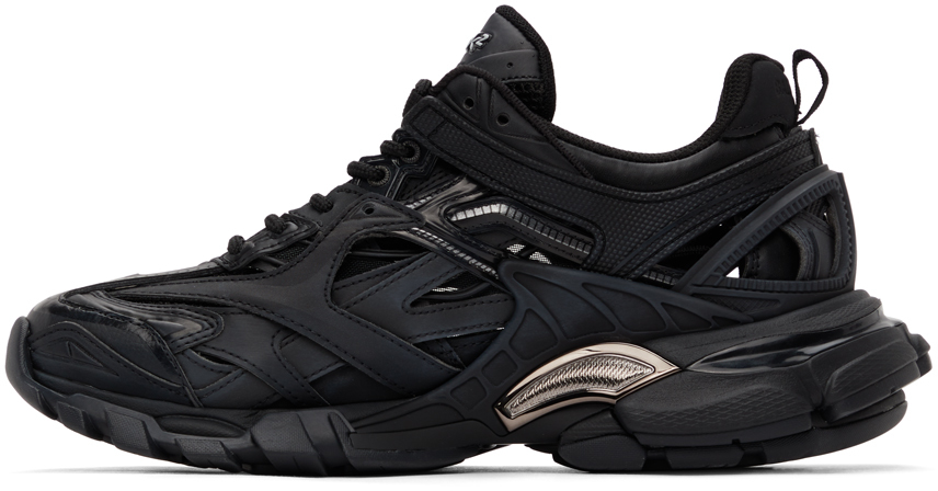 Balenciaga Black Track.2 Open Sneakers (568614-W2GN1-1000) (4)
