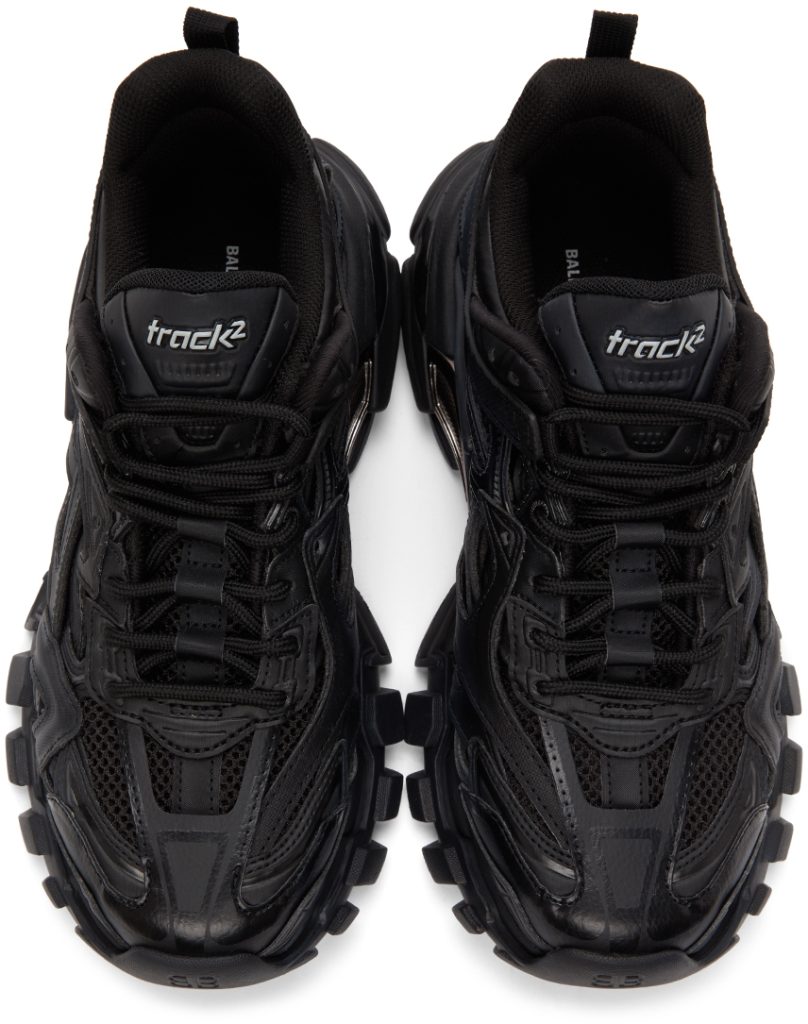 Balenciaga Black Track.2 Open Sneakers (568614-W2GN1-1000) (6)