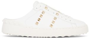 Valentino Garavani White Slide Open Sneakers (WW2S0AB8BHS)
