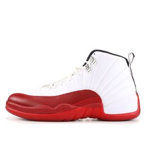 Air Jordan 12 Retro ‘Cherry’ 2009 White/Black-Varsity Red (130690-110)