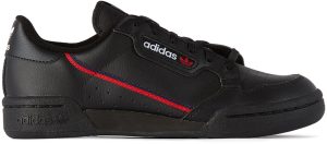 Adidas Continental 80 J ‘Black Scarlet’ Core Black/Scarlet/Collegiate Navy (F99786)