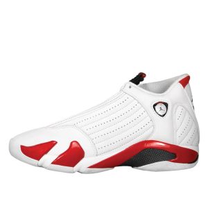Air Jordan 14 Retro ‘Candy Cane’ 2006 White/Black/Varsity Red (311832-101)