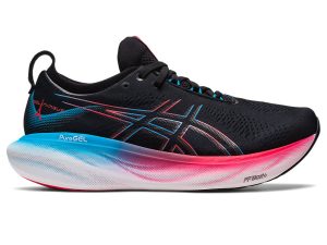 Asics Gel-nimbus 25 Black/Electric Red (1011B734.001)