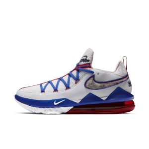 Nike LeBron 17 Low ‘Tune Squad’ White/White/University Red/Game Royal (CD5007-100)