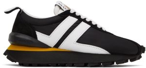 Lanvin Green & Gray Bumper Low-Top Sneakers (FW-SKBRUB-NYLO-P22)