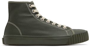 Maison Margiela Black Tabi High-Top Sneakers (S37WS0580 P4472)