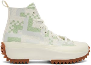 Converse Green & Blue Run Star Hike Sneakers (172715C)