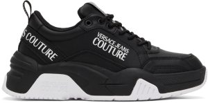 Versace Jeans Couture Black Stargaze Sneakers (E72YA3SF6 EZP013)