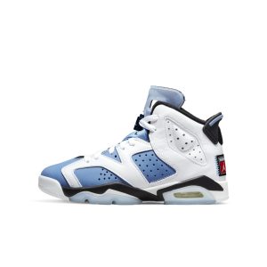 Air Jordan  6 Retro UNC White (GS) (384665-410)