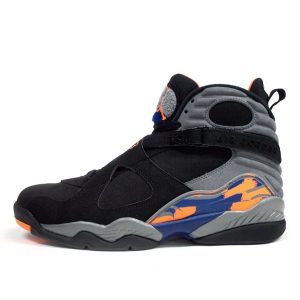Air Jordan 8 Retro ‘Phoenix Suns’ blk/brght ctrs-cl gry-dp ryl b (305381-043)