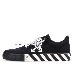 Off-White  Vulc Low Top Sneaker Black White (OMIA085R21FAB0031001)