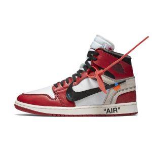 Air Jordan x Off White Nike AJ I 1 Chicago ‘The 10 Ten’ (2017) (AA3834-101)