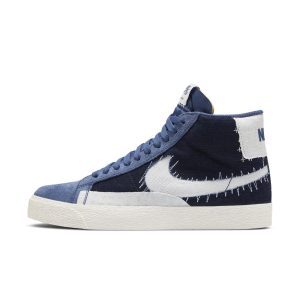 Nike Blazer Mid SB ‘Sashiko Pack – Mystic Navy’ Mystic Navy/Sail/Sail/Gum Light Brown (CT0715-400)