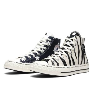 Converse Brain Dead x Chuck 70 Hi ‘Brain Dead’ Egret/Black/Multi (163166c)