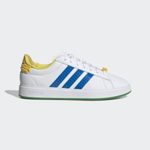 adidas adidas Grand Court x LEGOÂ® 2.0 Cloud White / Shock Blue / Yellow (HP9382)