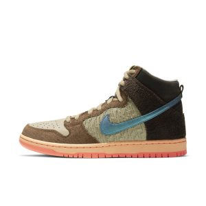 Nike Concepts x Dunk High Pro SB ‘Duck’ Rattan/Parachute Beige/Orange Chalk/Baroque Brown (DC6887-200)