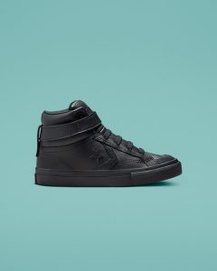 Converse Pro Blaze Strap Leather Zwart/zwart/zwart (A01069C)