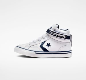 Converse Pro Blaze Strap Easy-On Varsity Club Wit/navy/wit