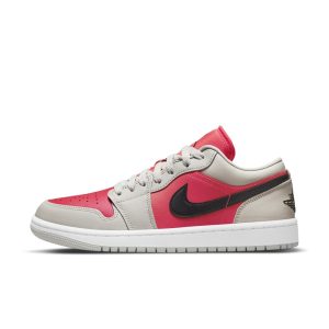 Air Jordan  1 WMNS Retro Low Light Iron Ore Siren Red (DC0774-060)