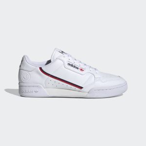 adidas Continental 80 Vegan Cloud White / Collegiate Navy / Scarlet (FW2336)
