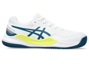Asics Gel-resolution 9 Gs Clay White/Restful Teal (1044A068.102)