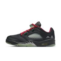 Air Jordan 5 x Clot Low Black Red (DM4640-036)