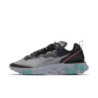 Nike React Element 87 Black Neptune Green