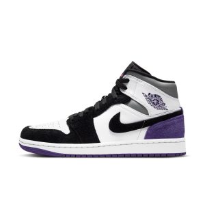 Air Jordan 1 Mid SE Purple (852542-105)