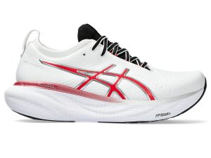 Asics Gel-nimbus 25 Anniversary White/Classic Red (1011B750.100)