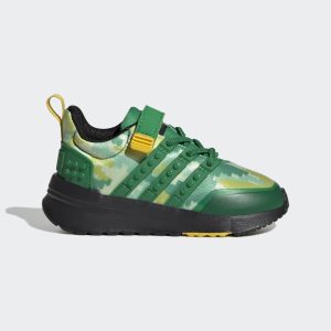 adidas adidas x LEGO® Racer TR21 met Elastische Veters en Klittenband Green / Green / Core Black (HQ1321)