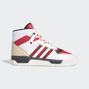 adidas Rivalry High Cloud White / Glory Red / Core Black (FZ6332)
