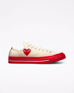 Converse Converse x Comme des Garçons PLAY Chuck 70 Pristine/rood/egret