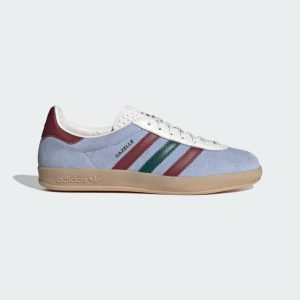 adidas Gazelle Indoor Blue Dawn / Collegiate Burgundy / Collegiate Green (IG4994)