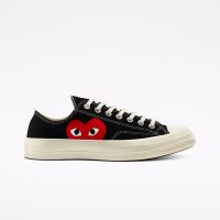 Converse Chuck 70 Low Top x Comme des Garcons Play CDG – White (150207C)