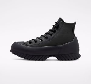 Converse Chuck Taylor All Star Lugged Winter 2.0 Zwart/zwart/bold Mandarin