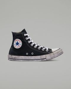 Converse Chuck Taylor All Star Canvas Smoke Zwart/zwart/wit