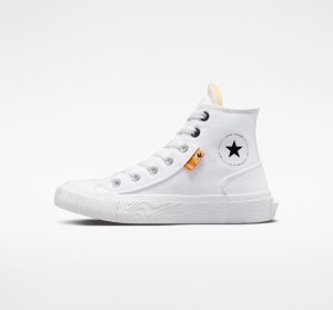 Converse Chuck Taylor Alt Star Canvas Wit/zwart/geel